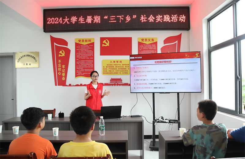 陜西理工大學：“紅色筑夢，薪火相傳”西柏坡精神進社區