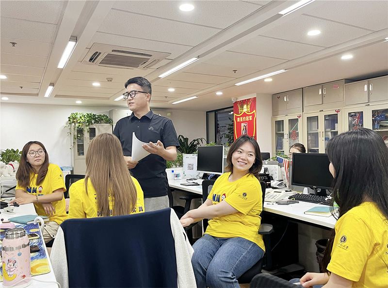 【職途蘭州，新遇未來】西北師范大學外國語學院赴蘭州新東方 開展就業見習實踐活動